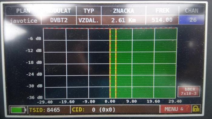 Problémy s příjmem České televize na kanálu 26 :: DVB-T2